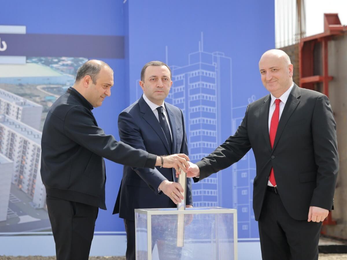 ისანში დევნილებისთვის ბინების მშენებლობა დაიწყო – პროექტის ბიუჯეტი 243.6 მლნ ლარია