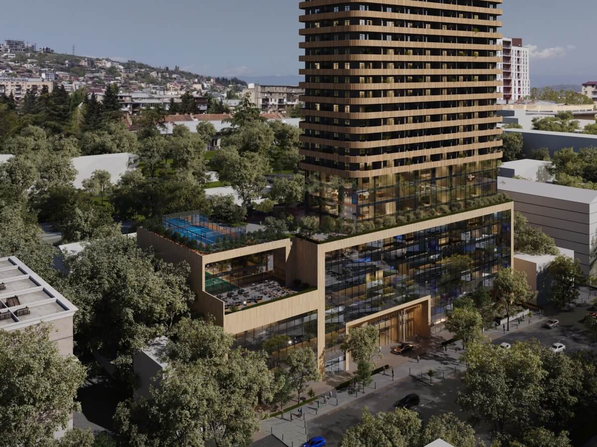 “საკენი” – მრავალფუნქციური კომპლექსი, რომელიც ვაჟა-ფშაველას გამზირზე სასტუმრო “აფხაზეთის” ნაცვლად აშენდება