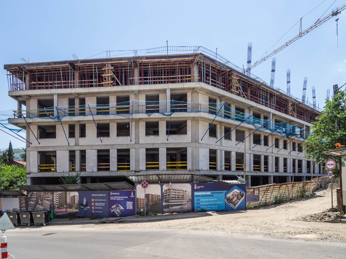 „მონოლით გრინ სითი“ – ახალი საცხოვრებელი კომპლექსი ორთაჭალაში