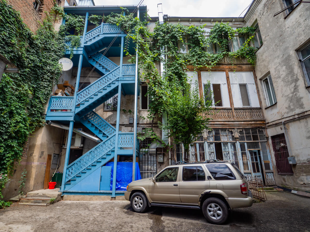 თბილისური ეზოს ნოსტალგია