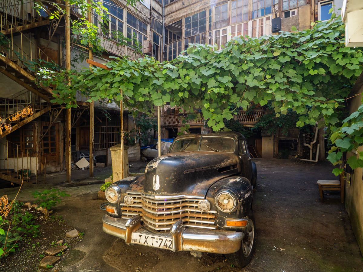 თბილისური ეზოს ნოსტალგია