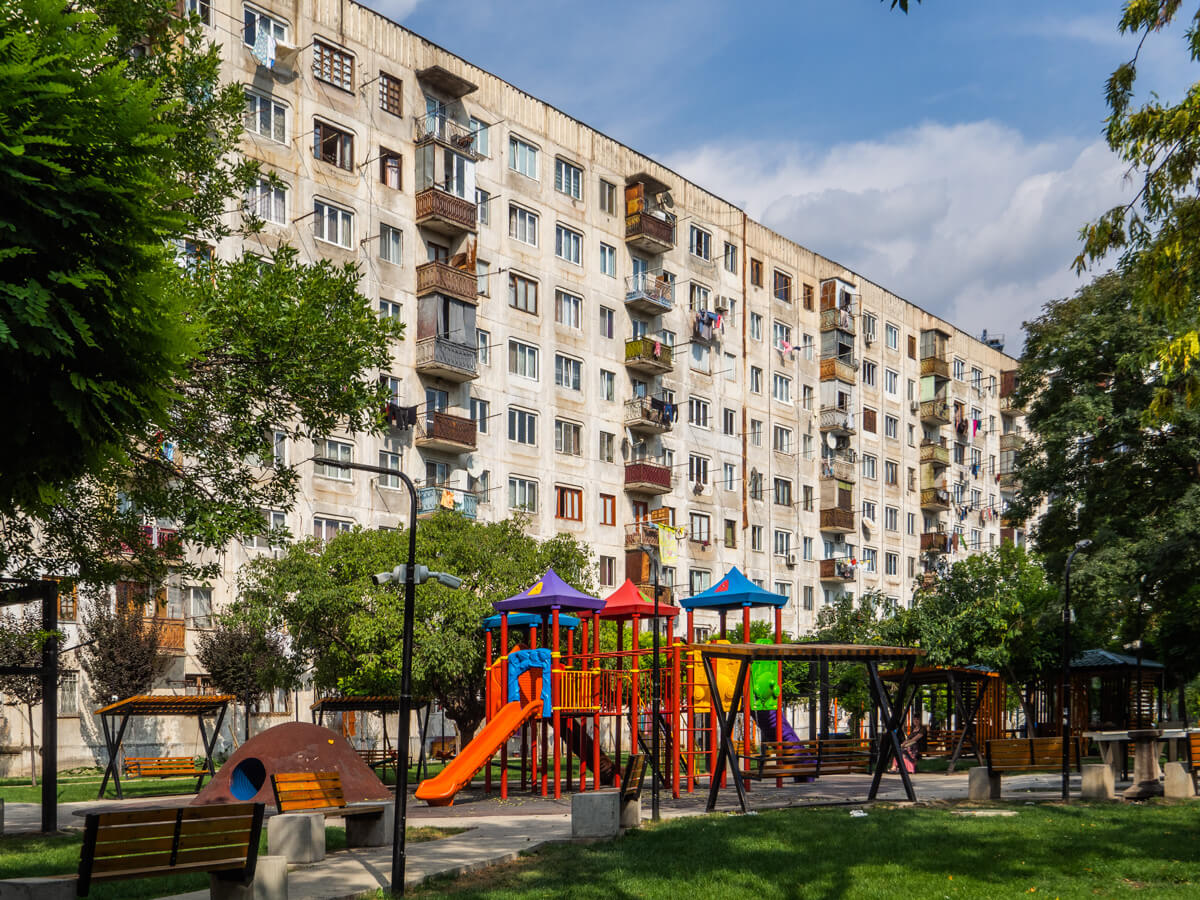 8 მიკრორაიონისაგან შემდგარი უბანი, რომელიც დღეს თანამედროვე ტიპის დასახლებად იქცა