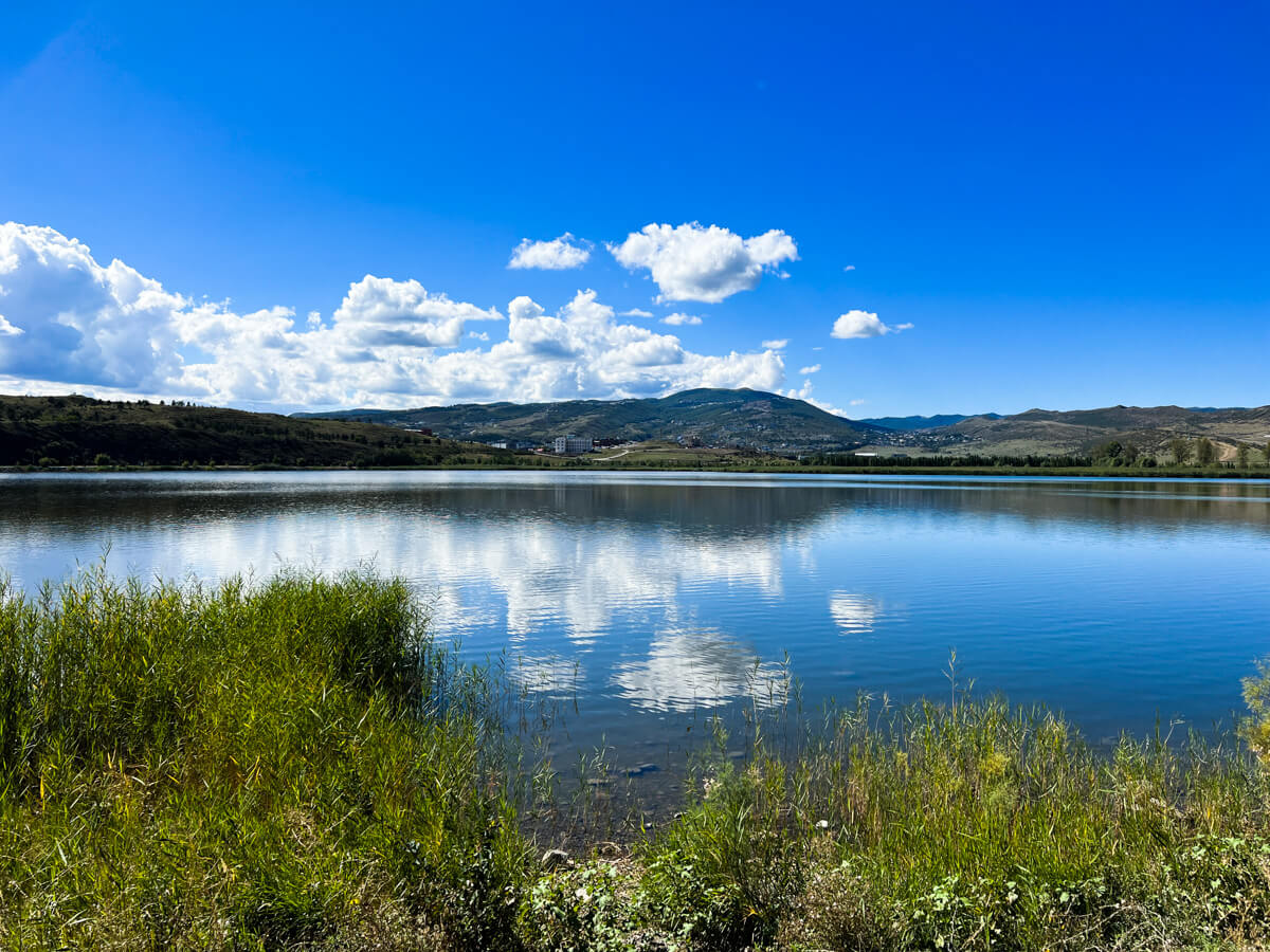 ლისის ტბა და ირგვლივ არსებული სამშენებლო ისტერია