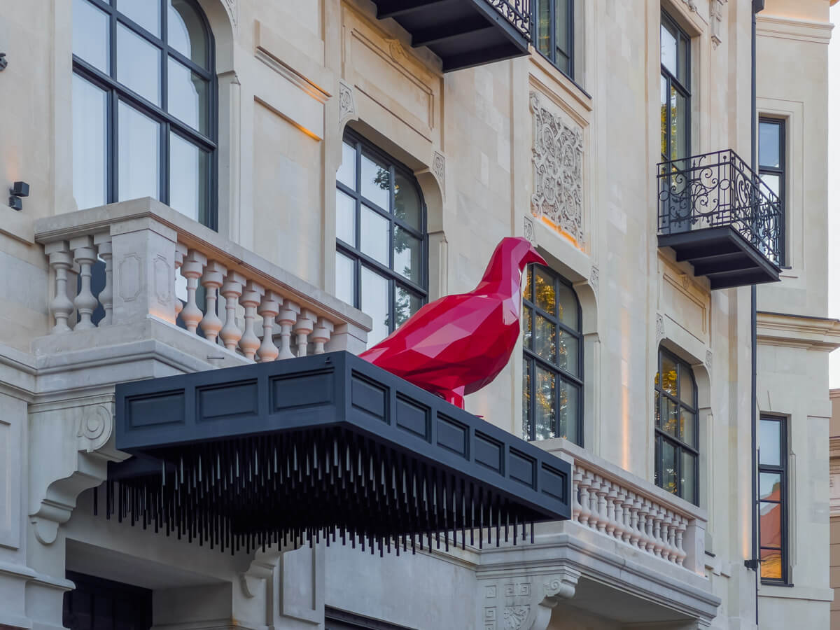 100 წლოვანი ფოსტის შენობა და ახალი სივრცე – Radisson RED Tbilisi