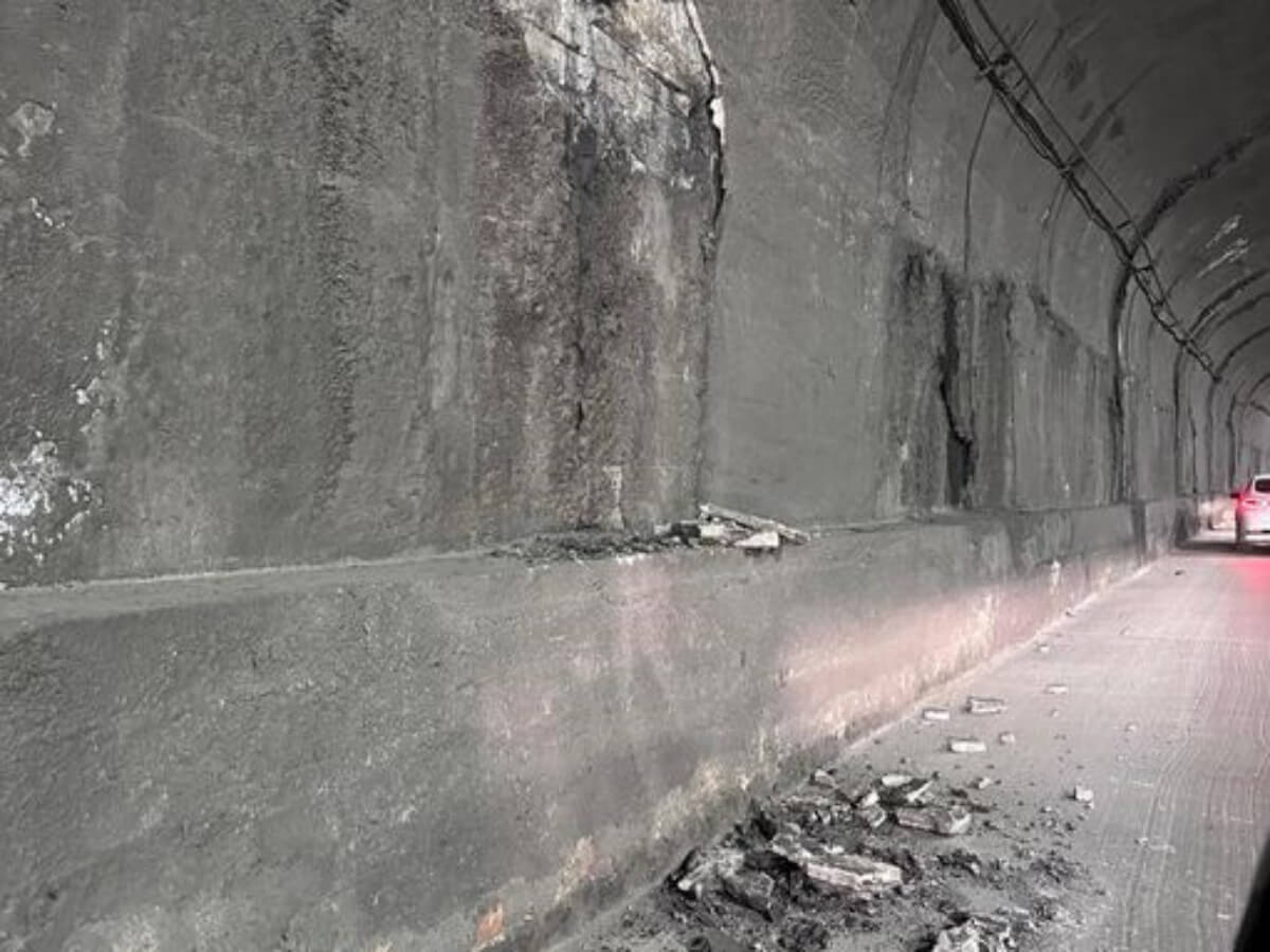 მეტეხის გვირაბში კედელი ჩამოიშალა-დედაქალაქის მერია განმარტებას ავრცელებს