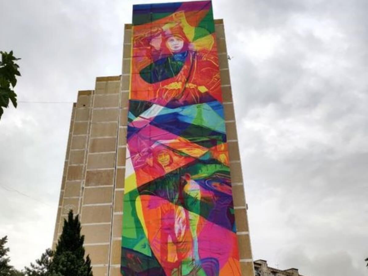 “მოხევე ქალი”-ფოტო კადრი თბილისის ქუჩიდან