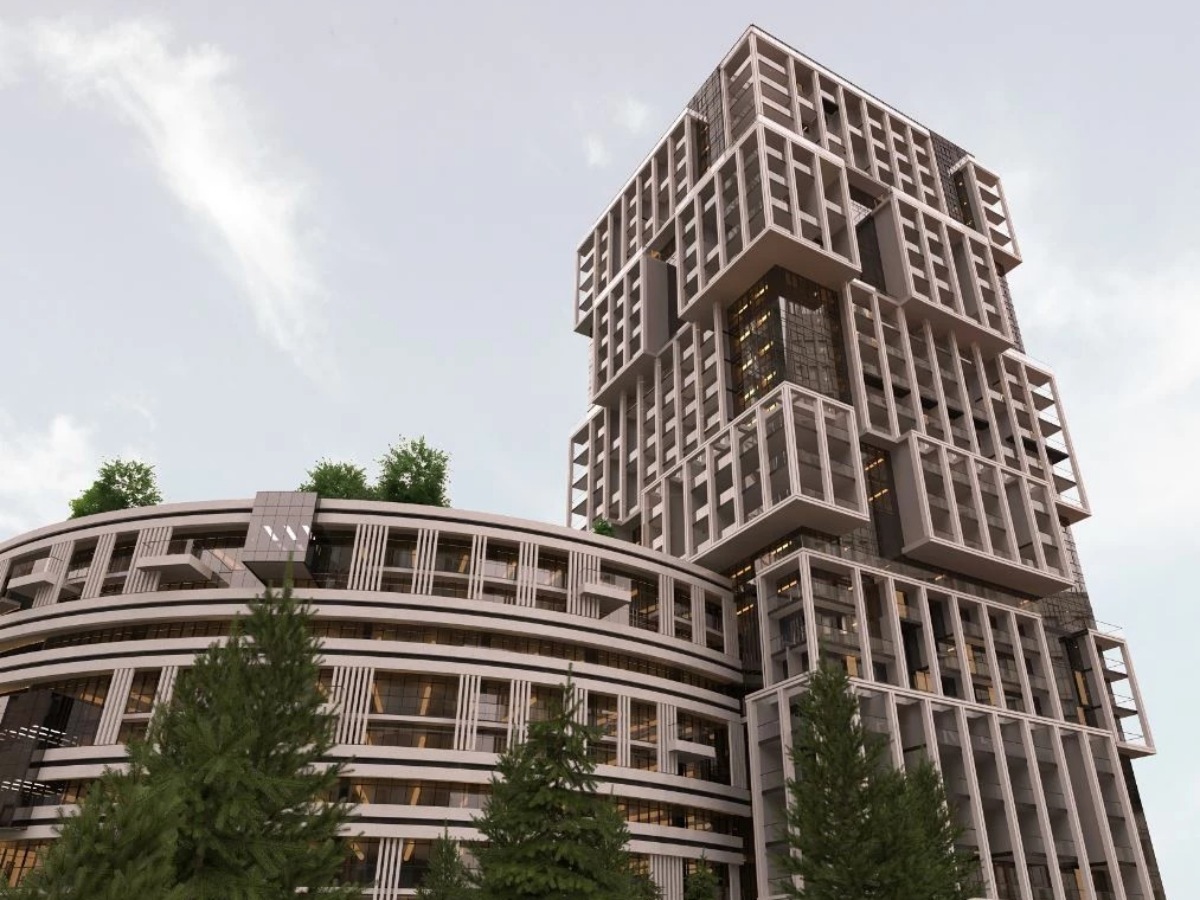 გორგასალის ქუჩა და 28-სართულიანი სასტუმრო ყოფილი სამთავრობო ავტოსადგომის ნაცვლად