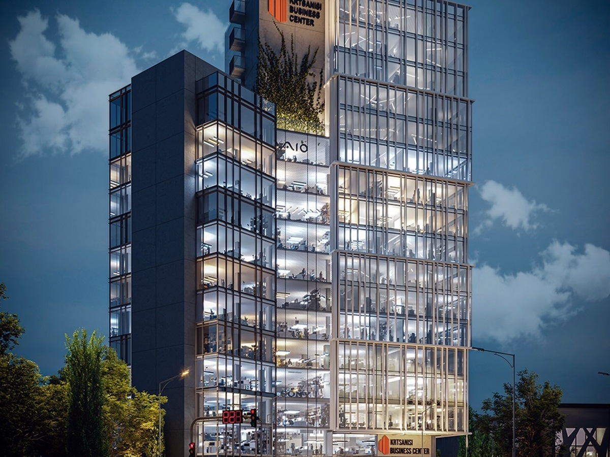 გორგასალის ქუჩა და 28-სართულიანი სასტუმრო ყოფილი სამთავრობო ავტოსადგომის ნაცვლად