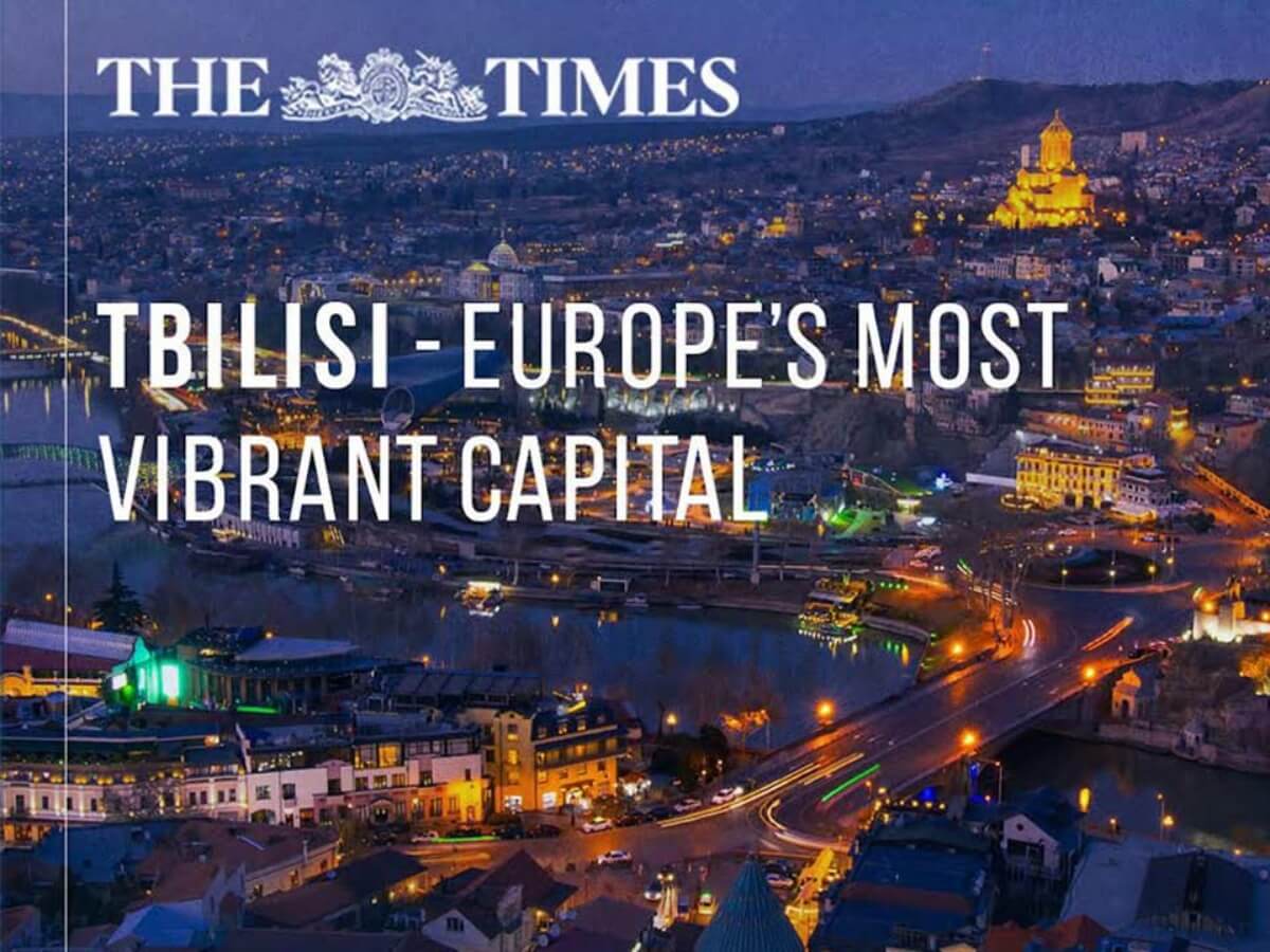ბრიტანული გამოცემა Times-ი თბილისის შესახებ-ადგილობრივი ღვინო, საბაგირო და ღამის ცხოვრება – თბილისი ევროპის მეორე ბერლინი ხდება