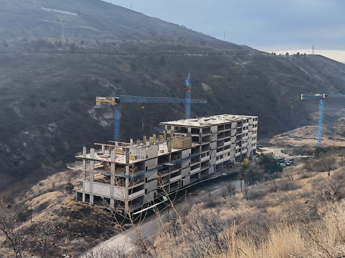 დეველოპერები აუთვისებელი ტერიტორიების განაშენიანებას შეუდგნენ – დანელიას ქუჩაზე მიმდინარე მასშტაბური მშენებლობები