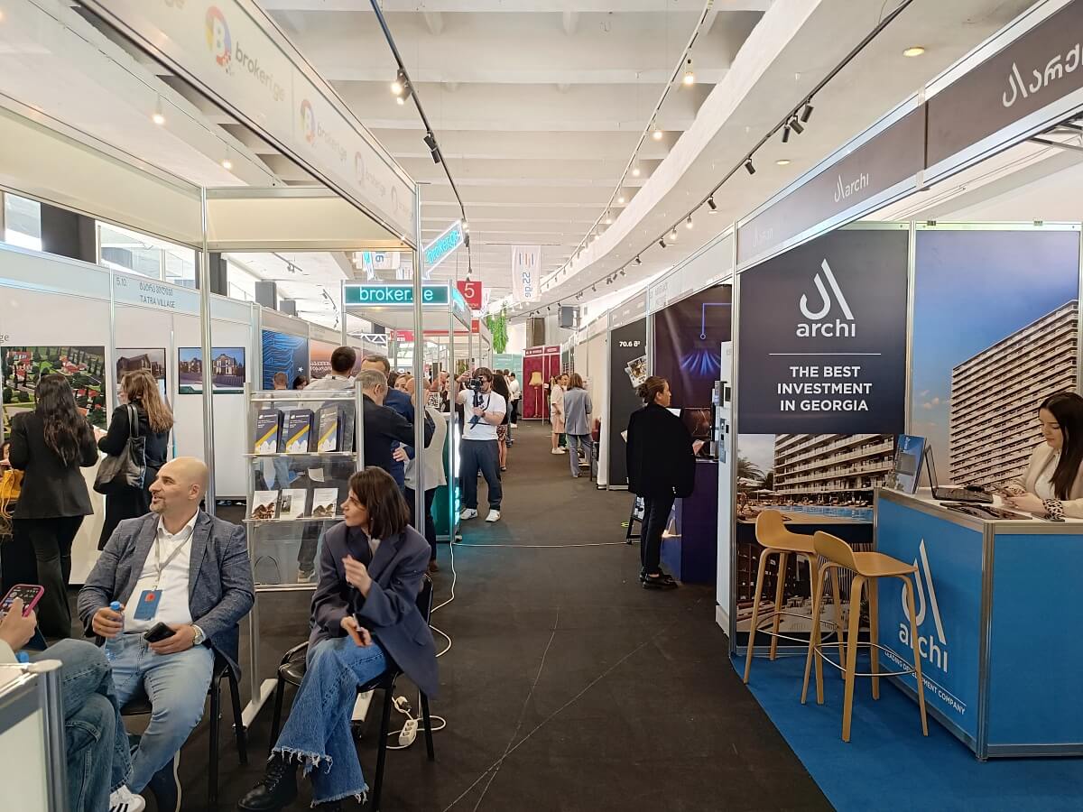 Expo Georgia-ში ამ წუთებში, საქართველოს უძრავი ქონების გამოფენა მიმდინარეობს – მიმდინარე და დასრულებული პროექტები ერთ სივრცეში