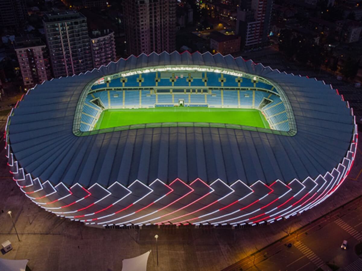 თბილისის ეროვნული სტადიონი და ახალი პროექტი, რომელიც 70 000 მაყურებელზე იქნება გათვლილი