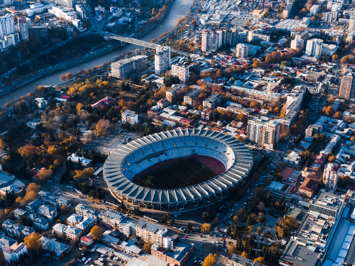 თბილისის ეროვნული სტადიონი და ახალი პროექტი, რომელიც 70 000 მაყურებელზე იქნება გათვლილი