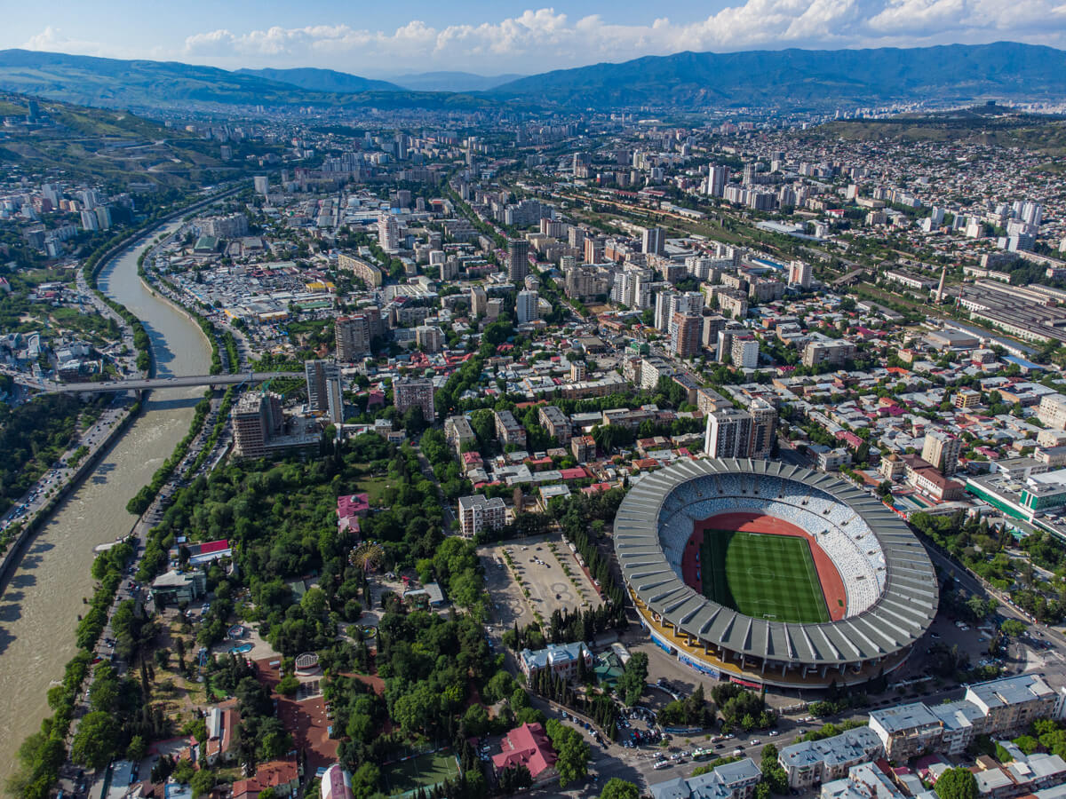 თბილისის ეროვნული სტადიონი და ახალი პროექტი, რომელიც 70 000 მაყურებელზე იქნება გათვლილი