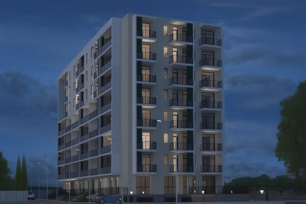 5 ლამაზი ბინები თბილისში ახალ აშენებულ კორმპლექსებში.