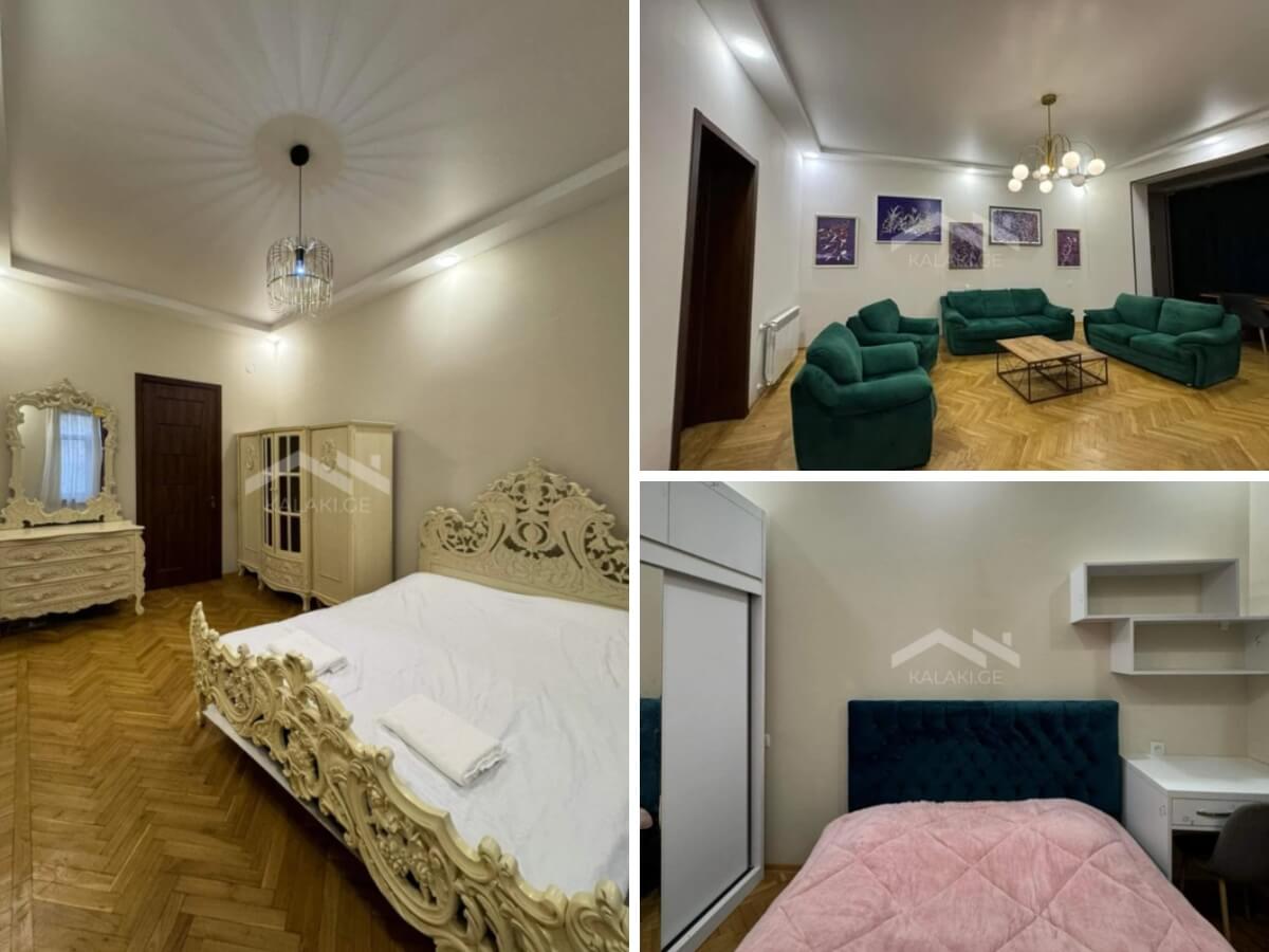 5 ოჯახებისთვის შვილებით შესაფერისი 3+ ოთახიანი ბინა თბილისში  გაქირავებაზე